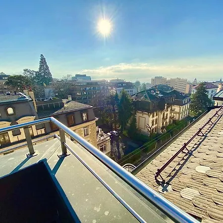 Penthouse Between Lake, Ouchy And Center * Lausanne