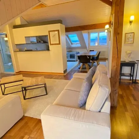 Penthouse Between Lake, Ouchy And Center Apartmán *